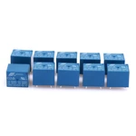 10pcs Relays DC 5V 12V 24V SRD - 250VAC 10A 5PIN Power Relays