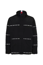 Jacket - Tommy Jeans TJM LOGO STRIPE PUFFER black