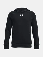 Under Armour UA Rival Fleece Hoodie Mikina dětská Černá