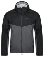 Men's outdoor jacket KILPI HURRICANE-M dark gray