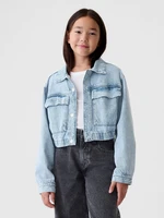 GAP Children's denim crop jacket - Girls