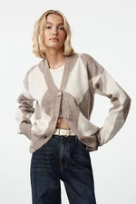 Trendyol Mink Soft Texture Knitted Cardigan