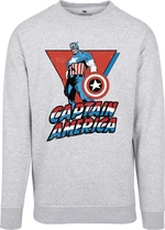 Captain America Tricou Crewneck Gri M