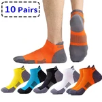 10 Pairs High Quality Summer Men's Socks Casual Breathable Mesh Man Cotton Socks Run Sport Socks Men Gift Sokken Large Size38-47