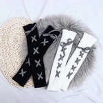 Autumn Knee Protection Costume Accessories Lolita Girls Foot Cover Knitted Socks Wool Leg Warmers Women jk Hosiery