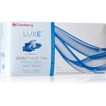 Cranberry Luxe Azure nitrilové nepudrované rukavice s lanolínom a vitamínom E veľkosť M 300 ks