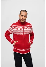 Red Norweger Cardigan