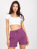 Shorts-FA-SN-6283.88P-Dark Purple