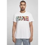 T-shirt with Marvel logo, white