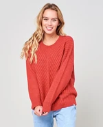 Svetr Rip Curl LANCIANO CREW SWEATER  Red