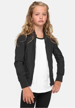 Girls' Light Bomber Jacket Black