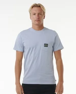 Rip Curl HORIZON BADGE SS TEE Spray Blue T-shirt