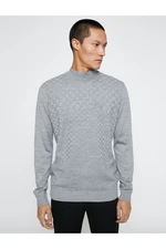 Koton Men's Gray Sweater