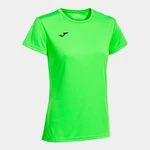 Women's T-shirt Joma Combi Woman Shirt S/S Green Fluor