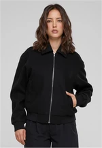 Women's bomber jacket black