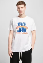 Men's T-shirt with Space Jam logo white