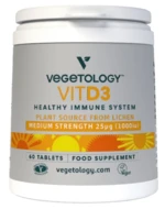 VEGETOLOGY Vitashine Vitamín D3 60 tabliet