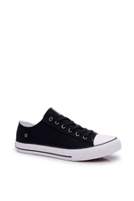 Men's Classic Big Star Sneakers - black