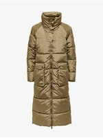 Brown women's quilted coat ONLY Nora - Women's