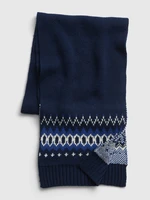 GAP scarf with Norwegian pattern - Men