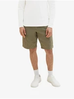 Khaki men's shorts with pockets Tom Tailor - Men's