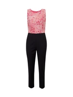 Orsay Pink-Black Women Floral Overall - Women