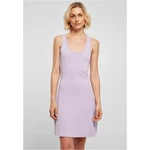 Women's Modal Short Racer Dress with Lilac Back