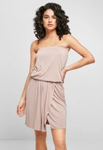 Women's viscose short bandeau dress dukrose