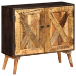 Sideboard Solid Mango Wood 33.5"x11.8"x29.5"