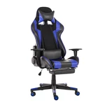 Ergonomic High Back Office Chair Racing Style Reclining Chair Adjustable Rotating Lift Chair PU Leather Gaming Chair Lap