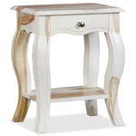 Bedside Cabinet Solid Sheesham Wood 15.8"x11.8"x19.7"