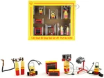 "Shell Oil" Shop Tools Set of 7 pieces 1/43 Diecast Models by GMP