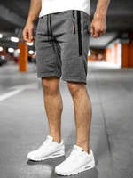 Pantaloni scurți de trening grafit bărbați Bolf JX137