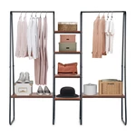 Multi-functional Clothes Hanger Coat Rack Floor Hanger Storage Wardrobe Clothing Drying Racks Wardrobe Balcony Drying Ra