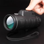 40x60 50mm Wide Angle Multifunctional Low Light Level Night Vision HD Waterproof Monocular Camping Telescope