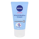 Nivea Baby Wind & Weather Cream 50 ml denný pleťový krém pre deti na veľmi suchú pleť; na citlivú a podráždenú pleť