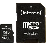 Intenso Professional pamäťová karta micro SDHC 16 GB Class 10, UHS-I vr. SD adaptéru