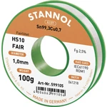 Stannol HS10-Fair spájkovací cín cievka Sn99,3Cu0,7 100 g 1 mm