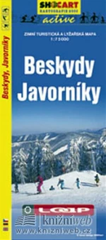 Beskydy Javorníky 1:75 000