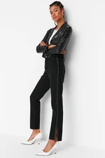 Jeans da donna  Trendyol TWOAW23JE00126/Black