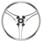 Ultraflex V21 Steering Wheel Stainless 350