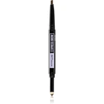 MAYBELLINE NEW YORK Express Brow Satin Duo ceruzka a púder na obočie duo odtieň 02 - Medium Brown