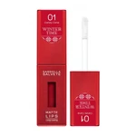 Gabriella Salvete Winter Time Matte Lips 4,5 ml rtěnka pro ženy 01 Candy Cane tekutá rtěnka