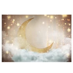 Moon Star Photography Background Children Baby Birthday Theme Backdrops Bedroom Decor Tapestry 150x90cm 210x150cm 270x18