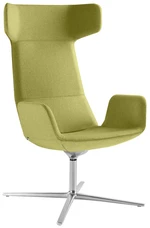 LD SEATING Designové kreslo FLEXI LOUNGE,FL-XLBR-RA-N6, houpací mechanika