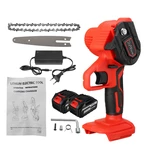 388VF 3000W Cordless Brushless 6Inch Electric Chain Saw Chainsaw Firewood Cutting with Battery