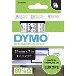 Páska do štítkovače DYMO 53710 (S0720920), 24 mm, D1, 7 m, černá/transp.