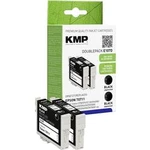 Cartridge KMP E107D = 2x EPSON T0711, 1607,0021, černá