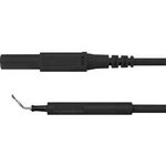 Schützinger AL 8322 / ZPK / 1 / 100 / SW adaptérový kabel [zástrčka 4 mm - zkušební hroty] černá