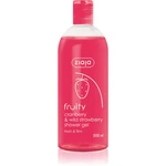 Ziaja Fruity Cranberry & Wild Strawberry hydratační sprchový gel 500 ml